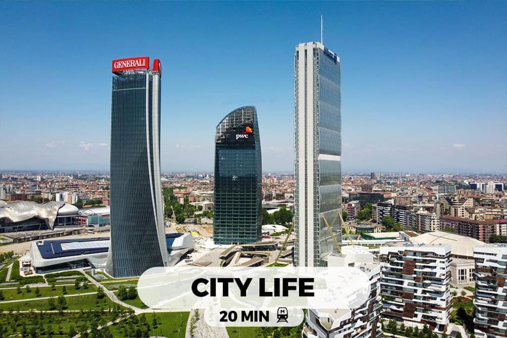 Ferienwohnung Bright & Modern 2 Min Metro 20Min Niguarda H Mailand Exterior foto
